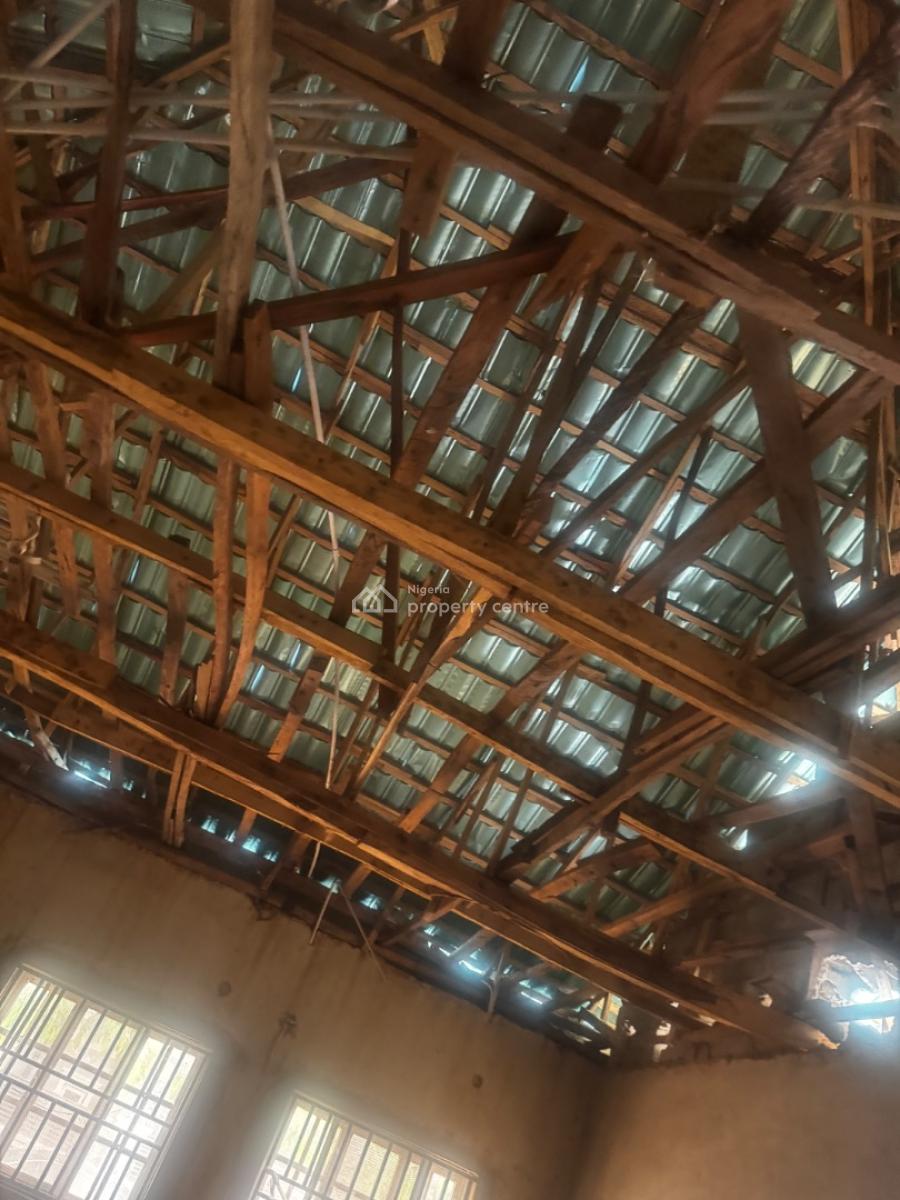 Newly Built 4 Bedroom Bungalow (carcas ), Valentia Estate, Galadimawa, Abuja, Detached Bungalow for Sale