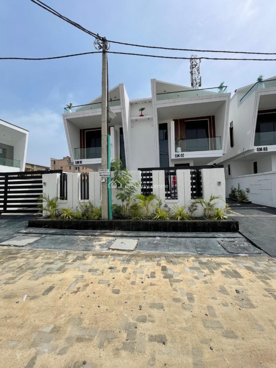 Wonderfully Crafted 4 Bedroom Semi-detached Duplex + Bq, Ikota, Lekki, Lagos, Semi-detached Duplex for Sale