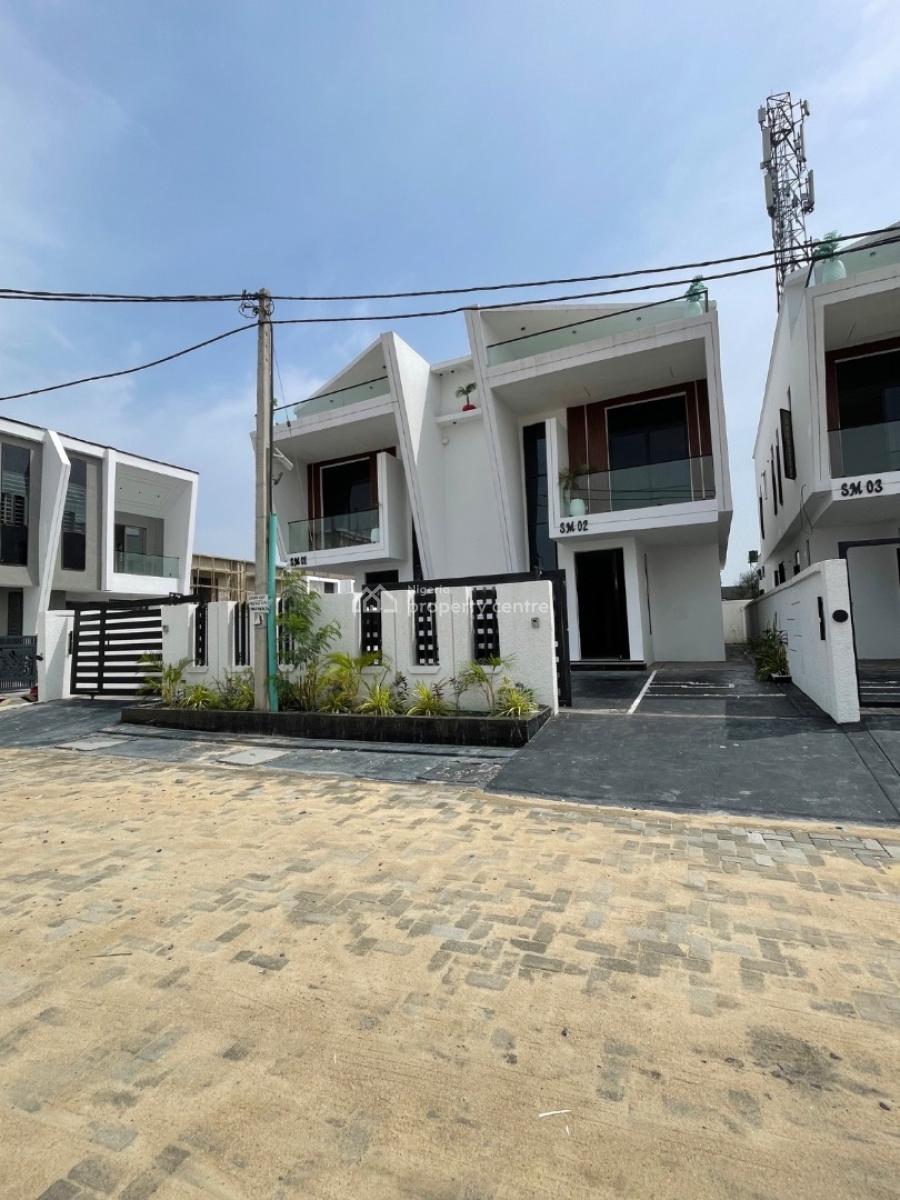 Wonderfully Crafted 4 Bedroom Semi-detached Duplex + Bq, Ikota, Lekki, Lagos, Semi-detached Duplex for Sale