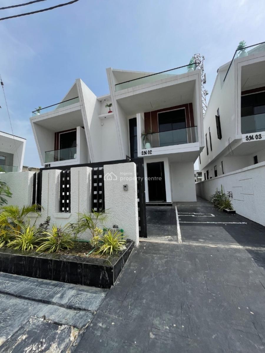 Wonderfully Crafted 4 Bedroom Semi-detached Duplex + Bq, Ikota, Lekki, Lagos, Semi-detached Duplex for Sale