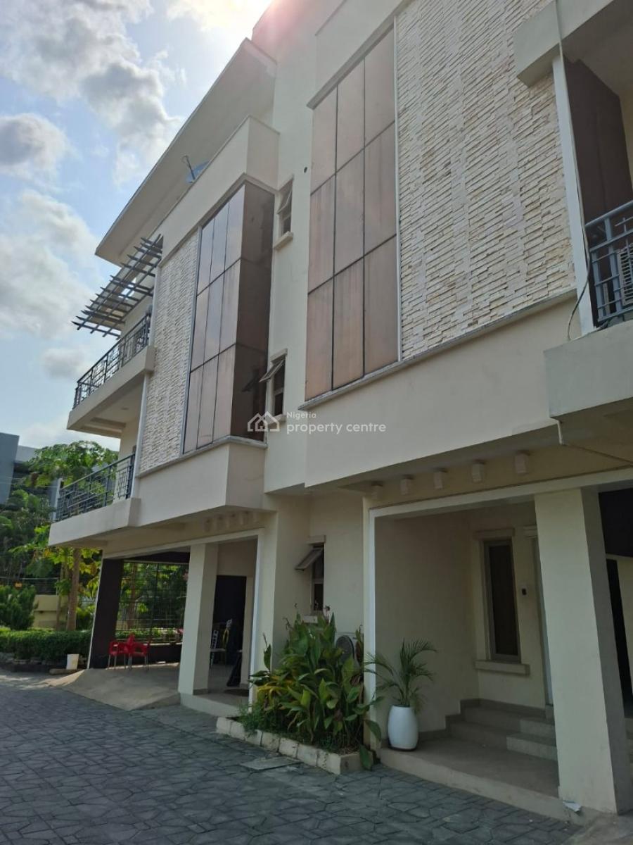 Fully Service & Furnished Or Unfurnish 4 Bedroom Terrace Duplex with Bq, Old Ikoyi, Ikoyi, Lagos, Terraced Duplex for Rent