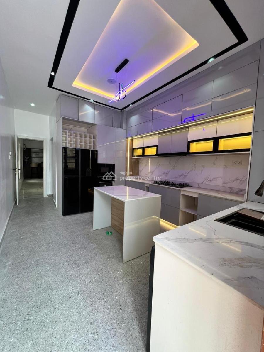 Spacious 5 Bedroom Detached Duplex with Bq, Cinema and Swimming Pool, Chevron, Lekki, Lagos, Detached Duplex for Sale
