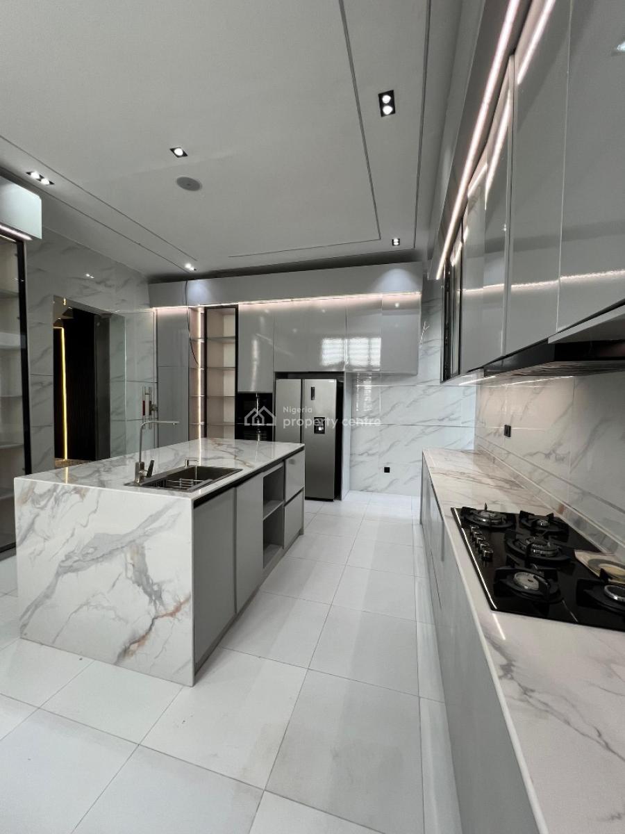 Magnificent 6 Bedroom Detached Duplex with Bq, Pool, Rooftop Terrace, Chevron, Lekki, Lagos, Detached Duplex for Sale