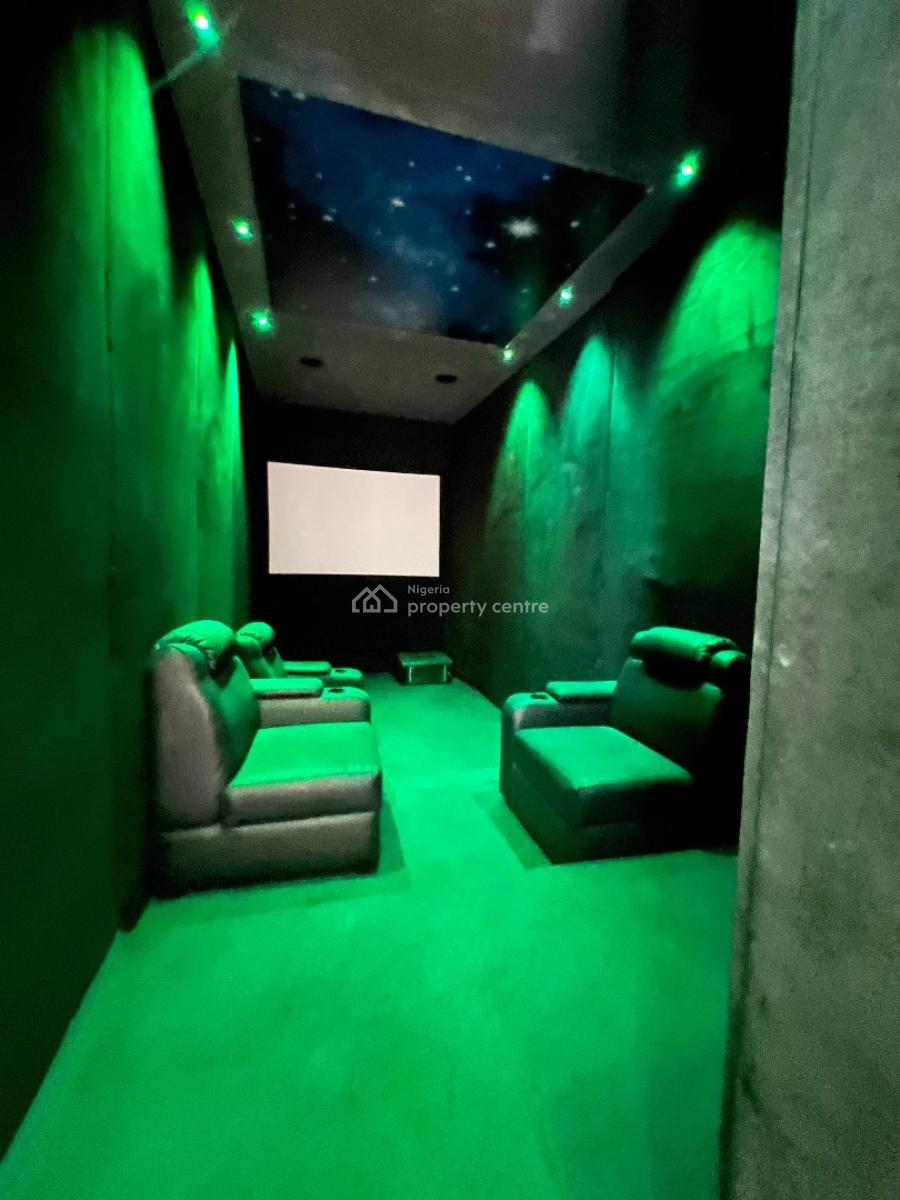 Magnificent 6 Bedroom Detached Duplex with Bq, Pool, Rooftop Terrace, Chevron, Lekki, Lagos, Detached Duplex for Sale