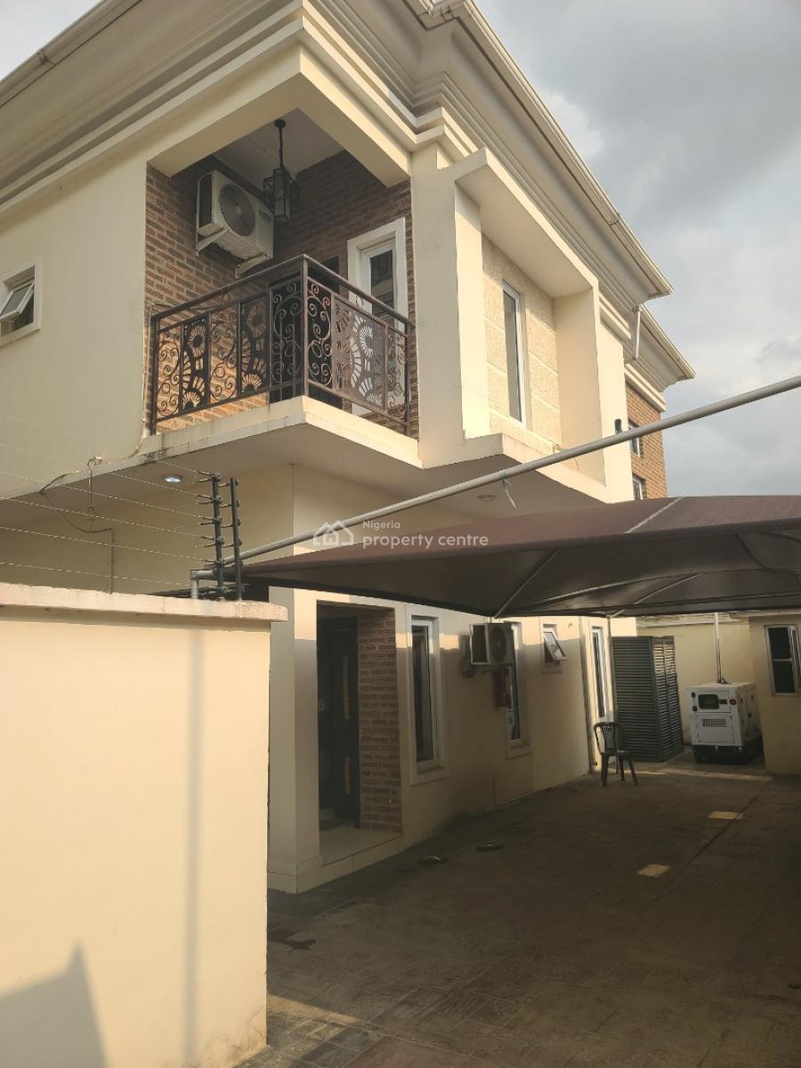 Modern 5 Bedrooms Fully Furnished Duplex, Off Adekunle Banjo Avenue, Gra Phase 2, Magodo, Lagos, Detached Duplex for Rent