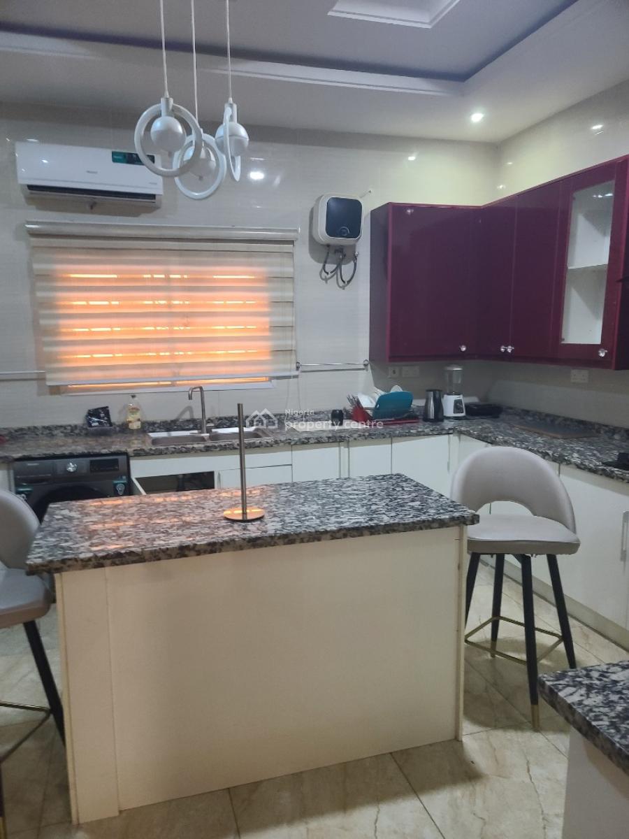 Modern 5 Bedrooms Fully Furnished Duplex, Off Adekunle Banjo Avenue, Gra Phase 2, Magodo, Lagos, Detached Duplex for Rent