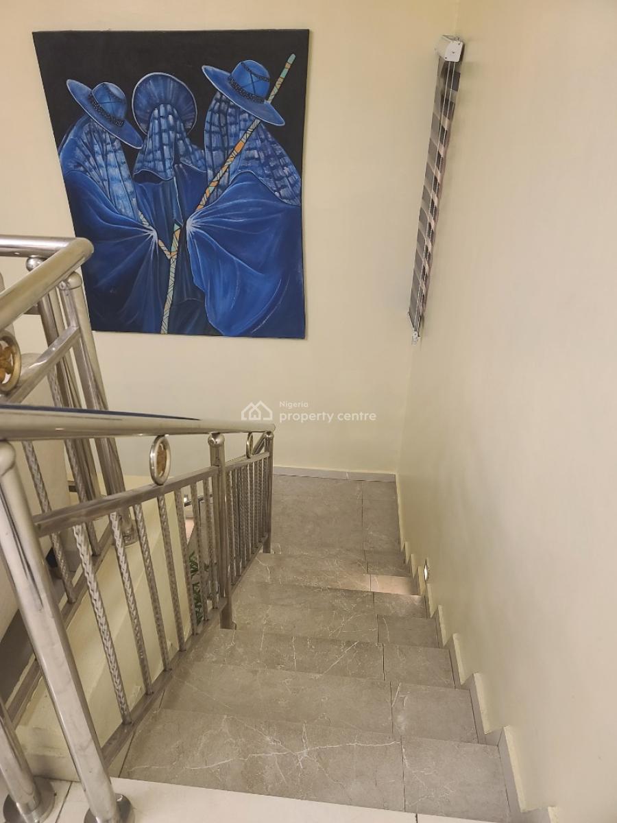 Modern 5 Bedrooms Fully Furnished Duplex, Off Adekunle Banjo Avenue, Gra Phase 2, Magodo, Lagos, Detached Duplex for Rent