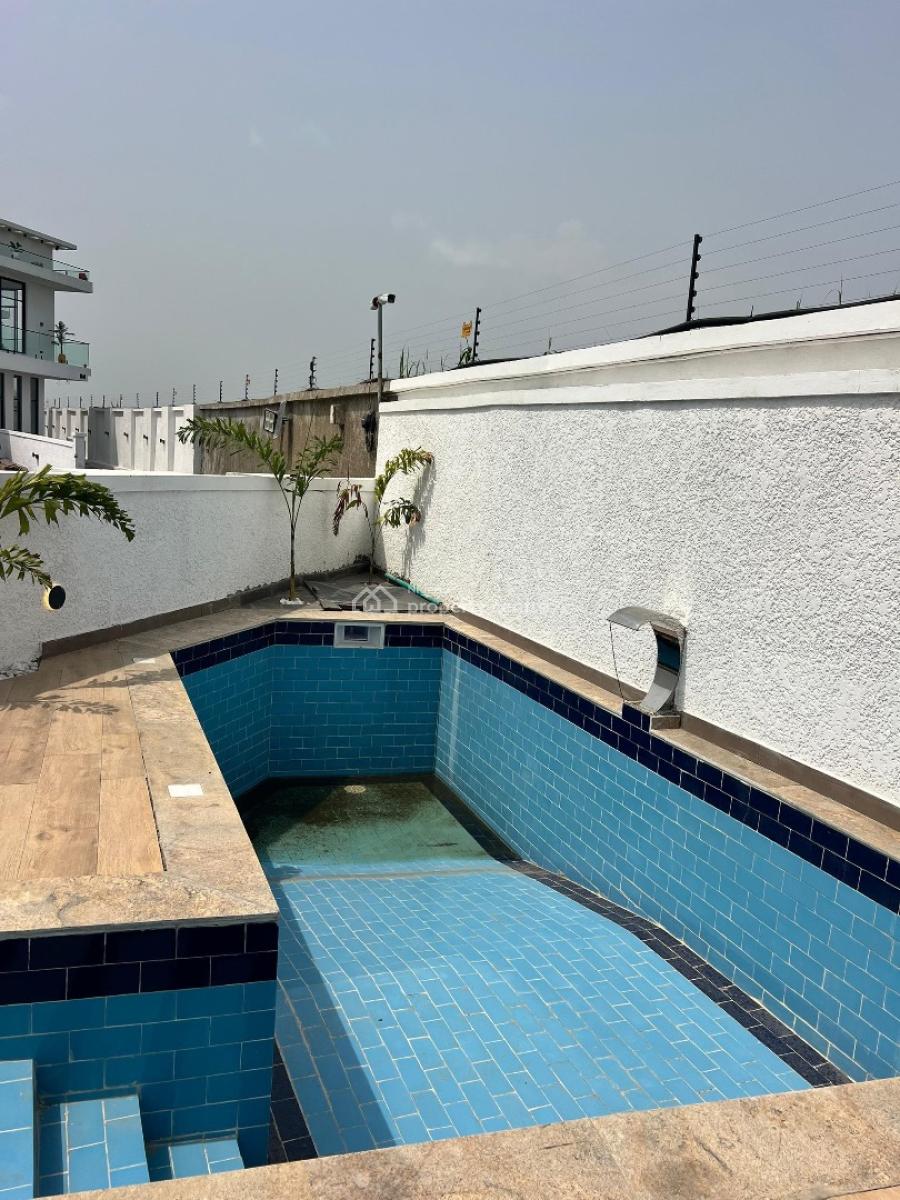 Luxurious 5 Bedroom Detached Duplex with Elevator,bq, Pool, Rooftop, Chevron, Lekki, Lagos, Detached Duplex for Sale