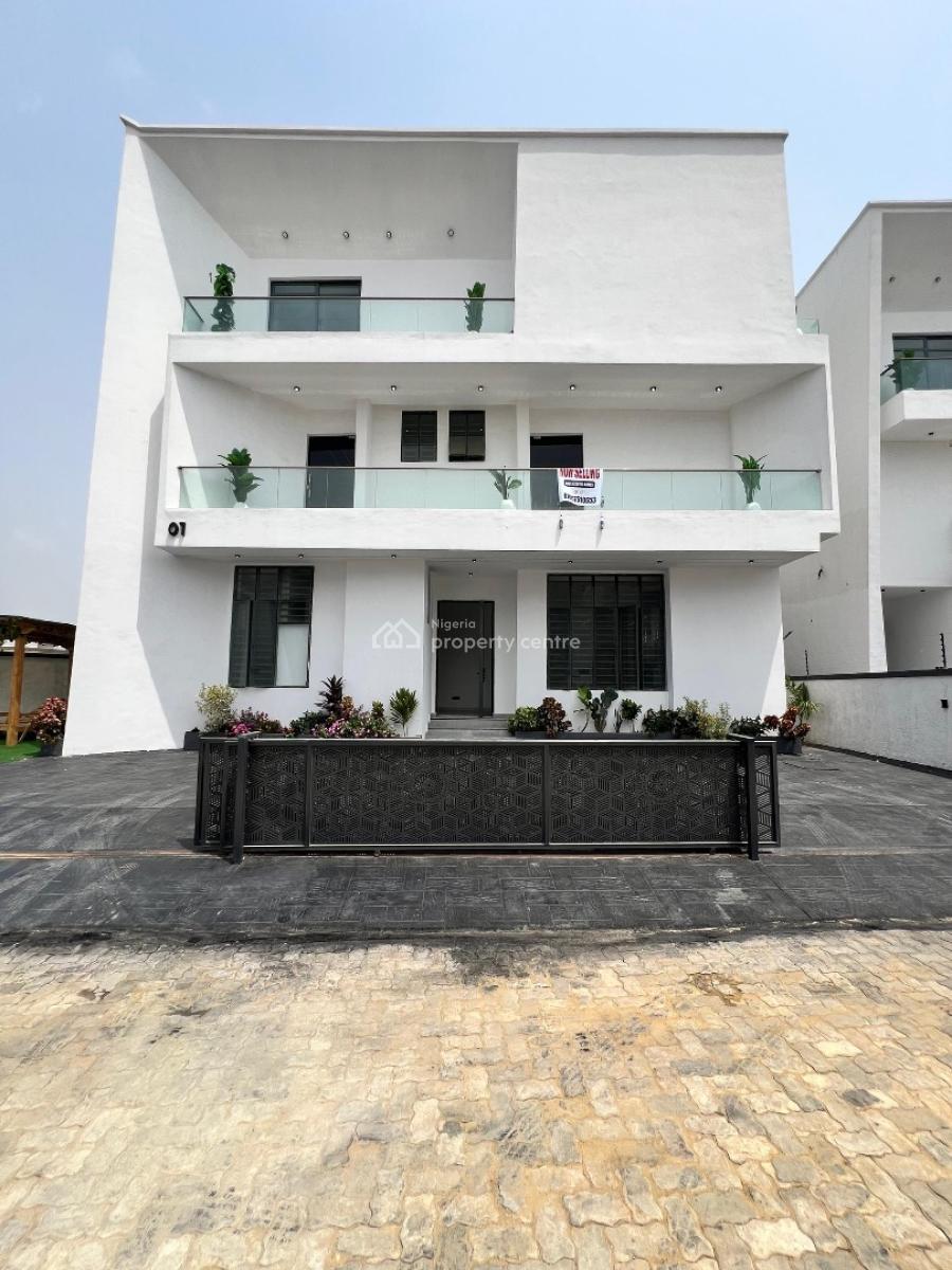Magnificent 5 Bedroom Detached Duplex with Bq, Pool, Rooftop, Patio, Chevron, Lekki, Lagos, Detached Duplex for Sale