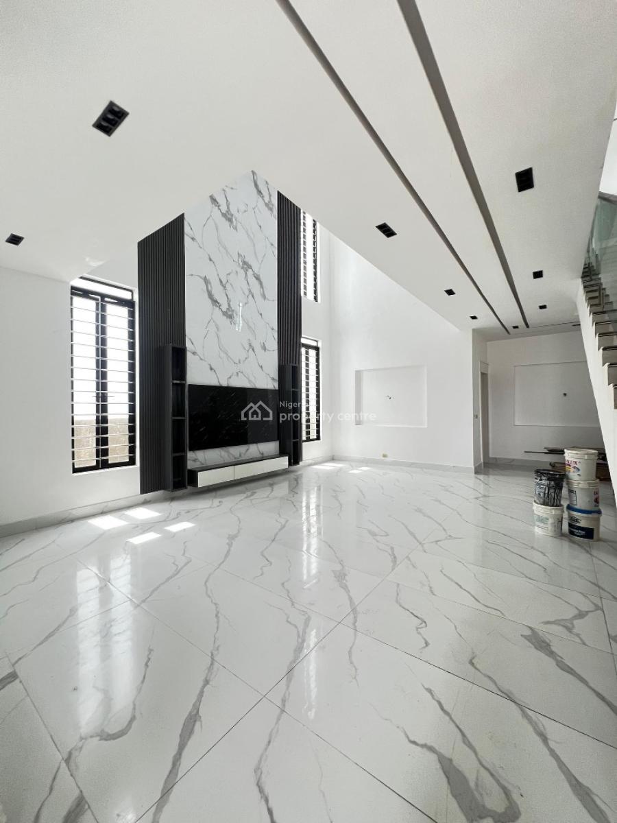 Newly Built 5 Bedroom Detached Duplex with Bq, Pool and Open Terrace, Chevron, Lekki, Lagos, Detached Duplex for Sale