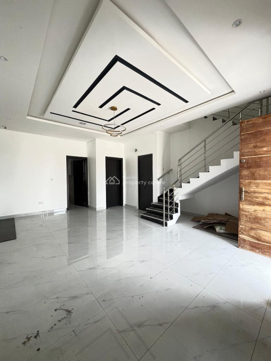 Exquisite 4 Bedroom Semi Detached Duplex with Bq, Chevron, Lekki, Lagos, Semi-detached Duplex for Sale