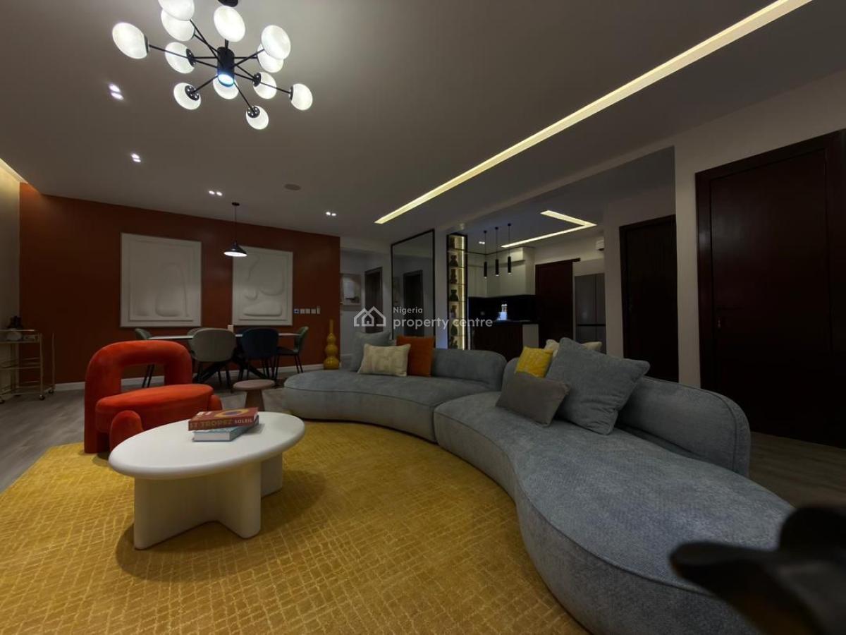 Spacious Two  Bedrooms Apartment with Ps5 and Balcony in a Sec, Victoria Island (vi), Lagos, Flat / Apartment Short Let