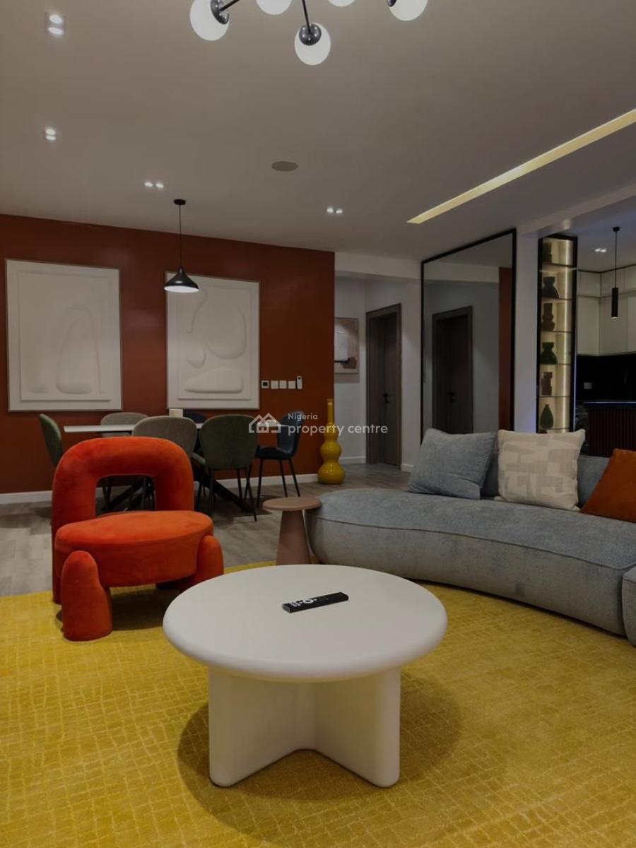 Spacious Two  Bedrooms Apartment with Ps5 and Balcony in a Sec, Victoria Island (vi), Lagos, Flat / Apartment Short Let