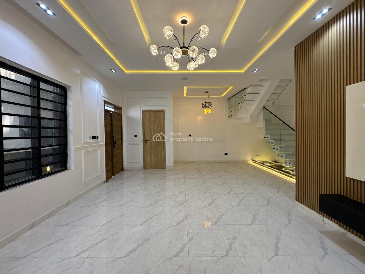 4 Bedroom Semi-detached Duplex + Bq, Orchid Road, Lekki, Lagos, Semi-detached Duplex for Sale