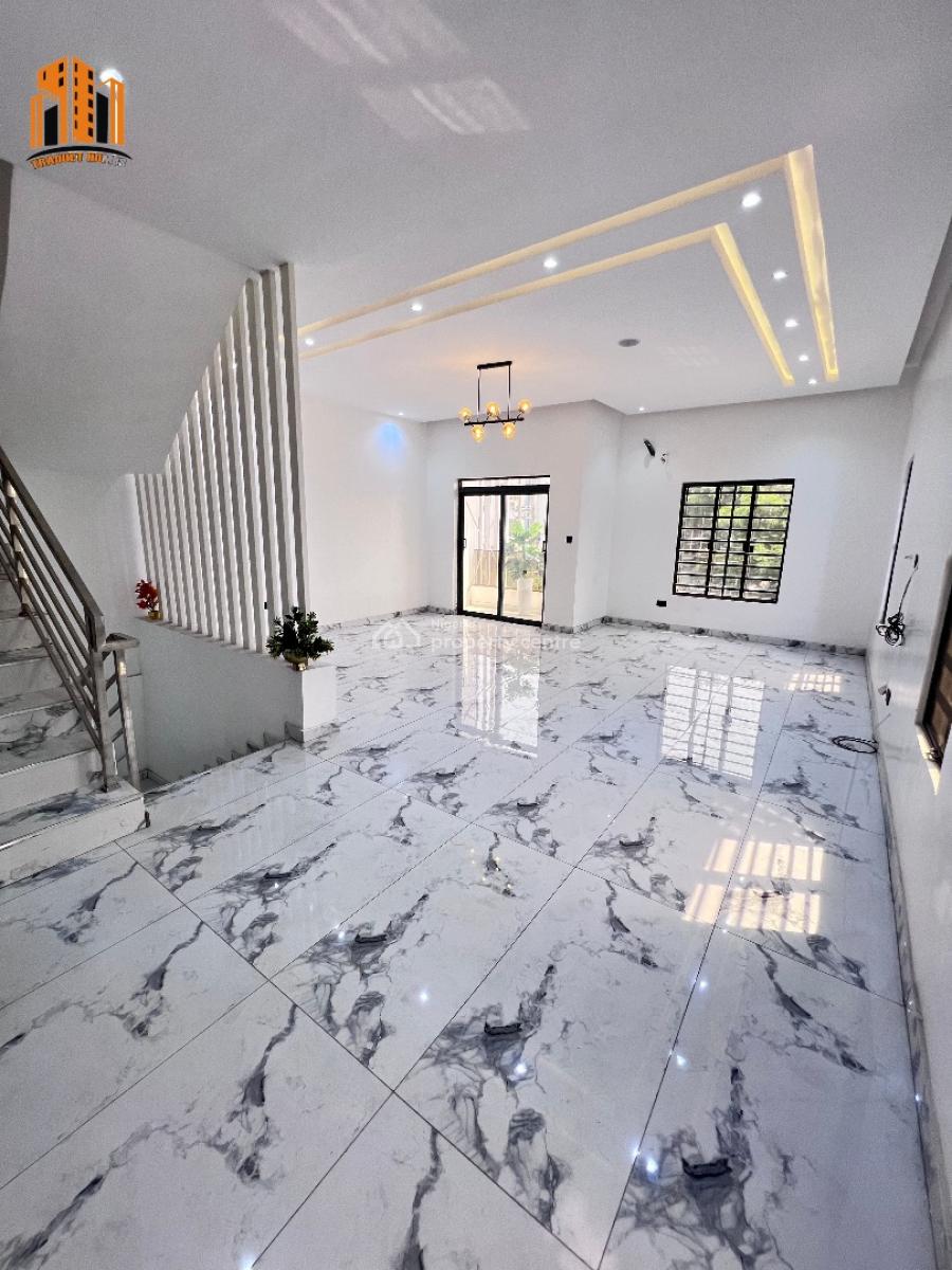 Contemporary Brand New  4 Bedroom Terrace Duplex with Private Compoun, Lekki Phase 1, Lekki, Lagos, Terraced Duplex for Sale