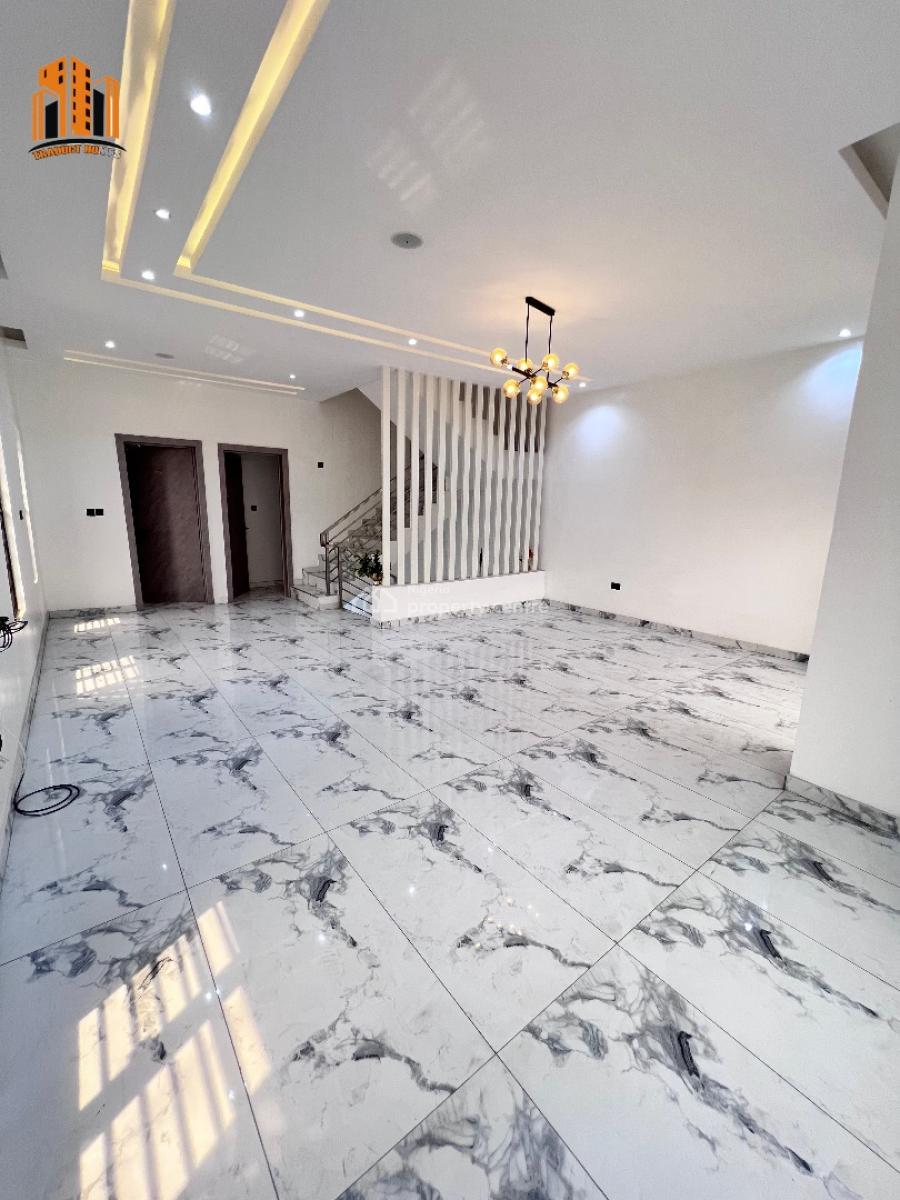 Contemporary Brand New  4 Bedroom Terrace Duplex with Private Compoun, Lekki Phase 1, Lekki, Lagos, Terraced Duplex for Sale