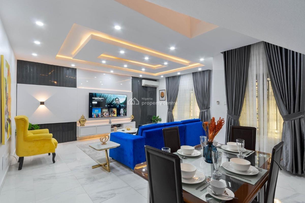 Beautiful City View Three  Bedroom Apartment with Swimming Pool, Gy, Lekki Phase 1, Lekki, Lagos, Flat / Apartment Short Let