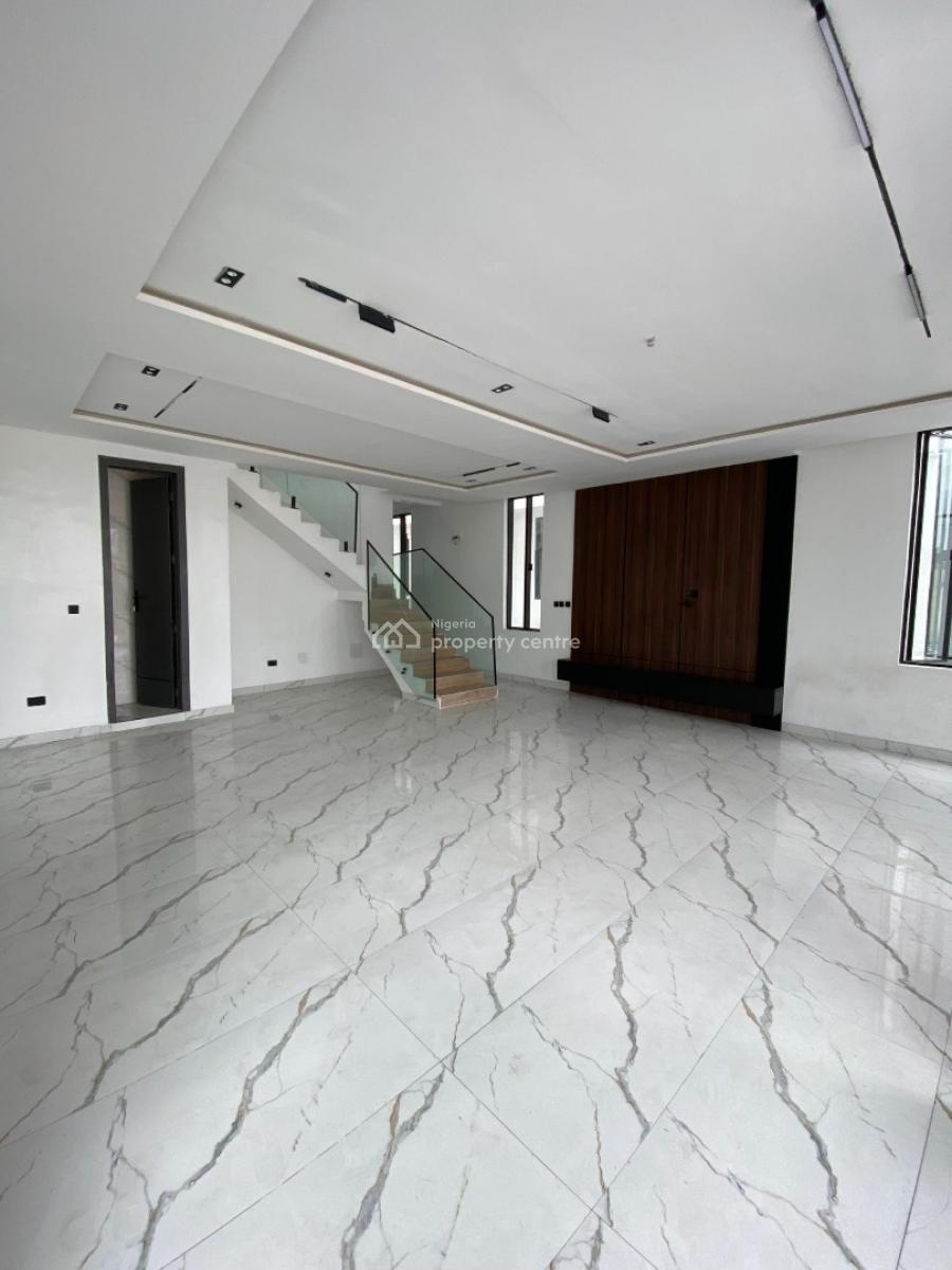 Exquisitely Built 5 Bedroom Fully Detached Duplex with Bq, Chevron, Lekki, Lagos, Detached Duplex for Sale