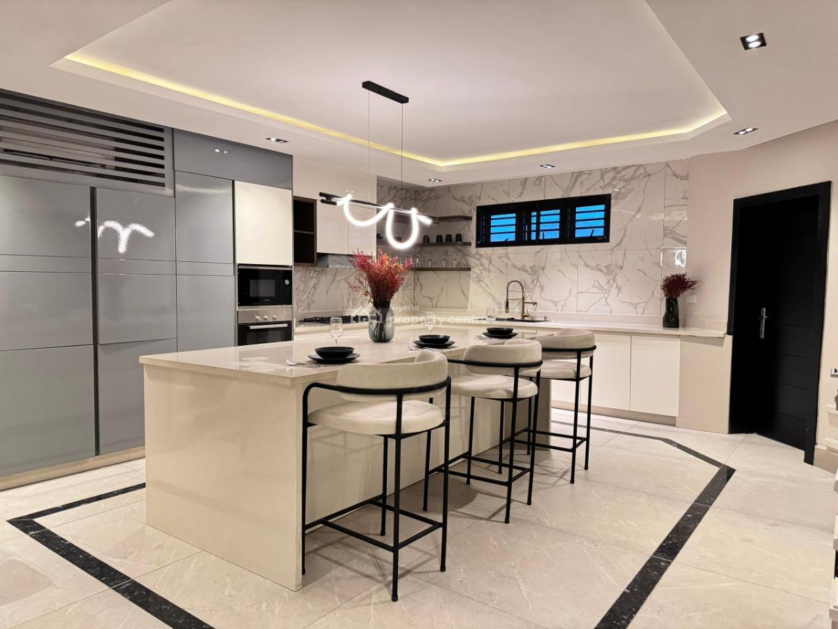 Luxury 4bedroom Duplex with Bathtub and Cityview (private Estate), Lekki Phase 1, Lekki, Lagos, Terraced Duplex Short Let