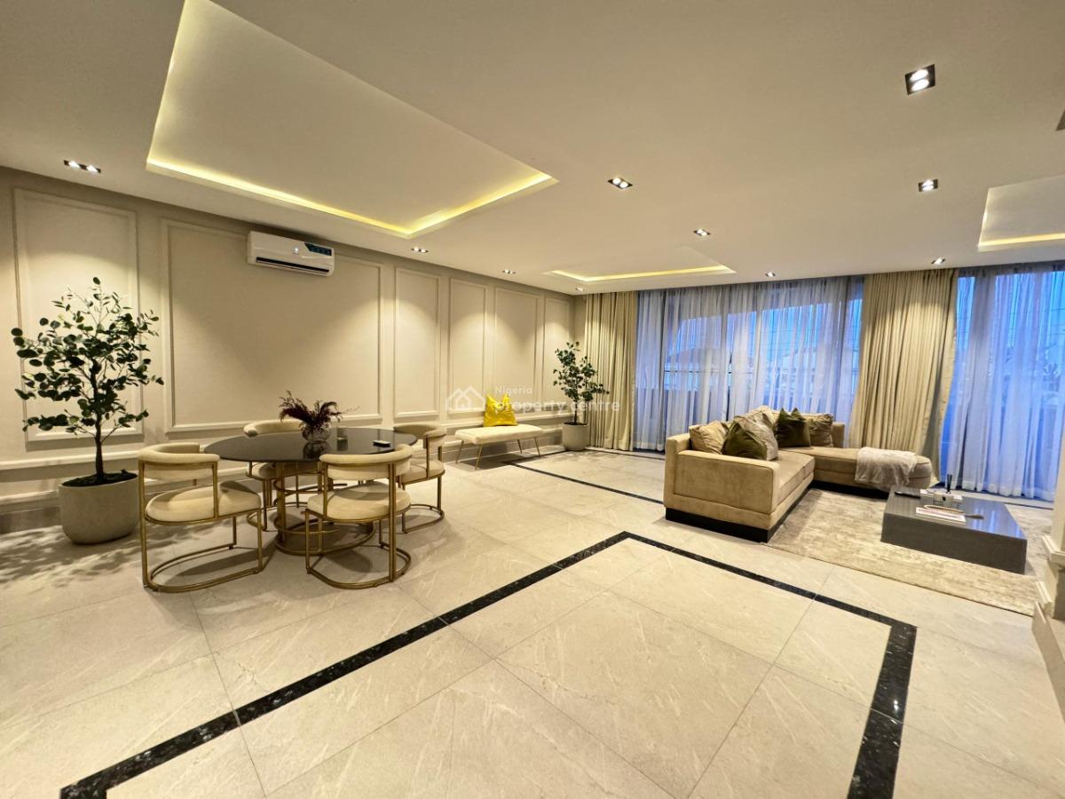 Luxury 4bedroom Duplex with Bathtub and Cityview (private Estate), Lekki Phase 1, Lekki, Lagos, Terraced Duplex Short Let