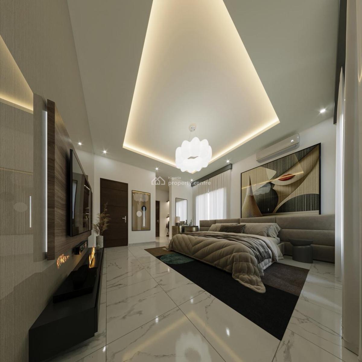 Luxury 3 Bedroom Bungalow + Bq, Eleko, Idera Scheme, Ibeju Lekki, Lagos, Detached Bungalow for Sale