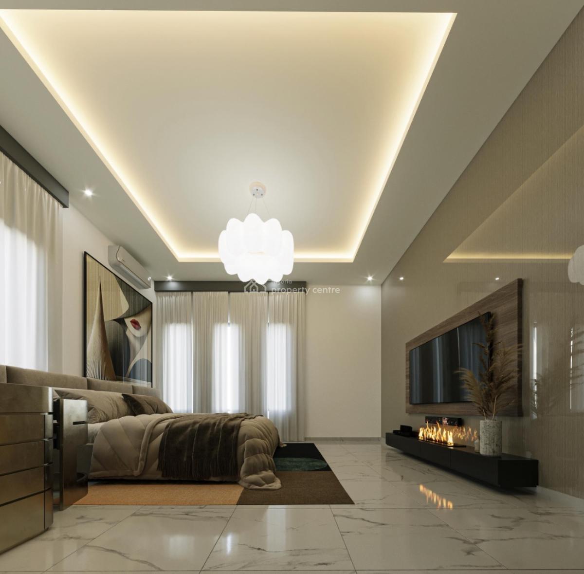 Luxury 3 Bedroom Bungalow + Bq, Eleko, Idera Scheme, Ibeju Lekki, Lagos, Detached Bungalow for Sale