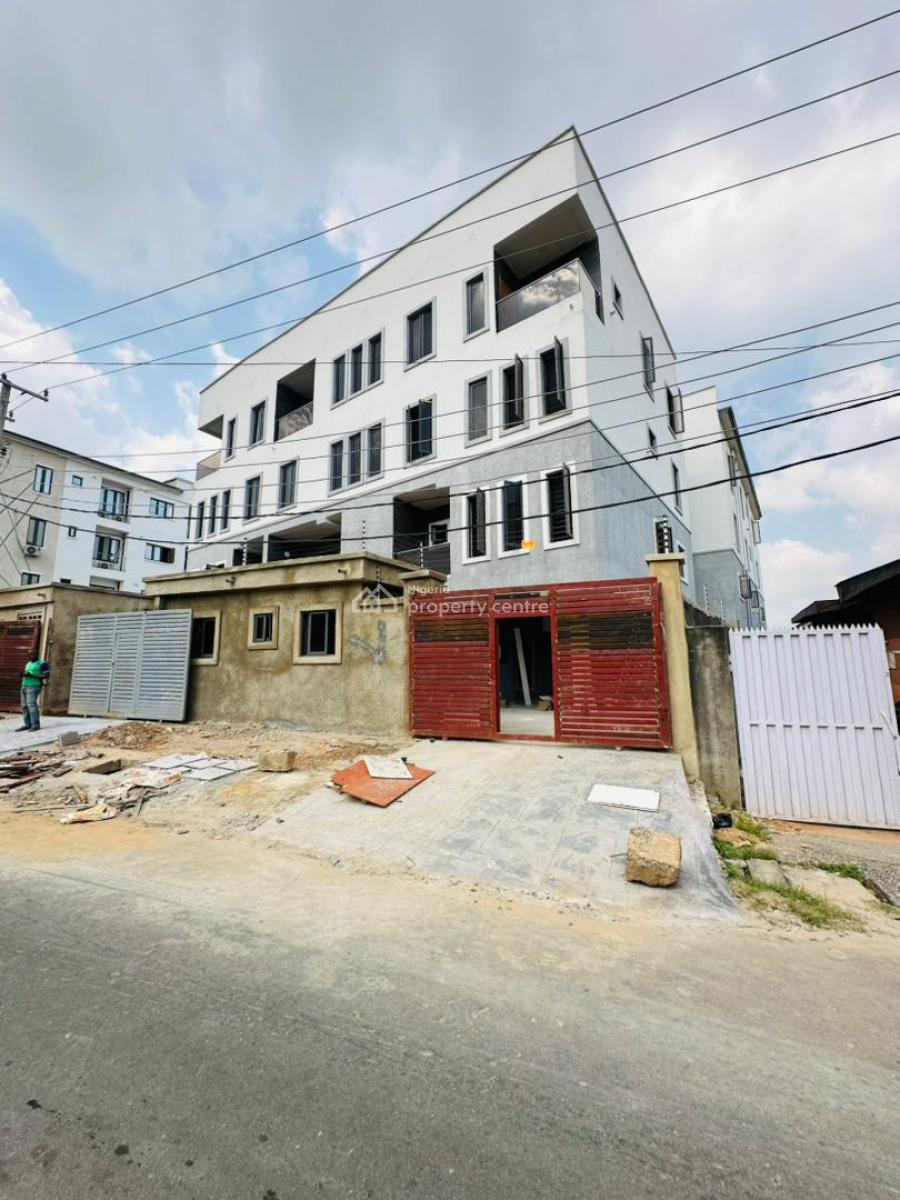 Newly Built 4 Bedrooms Terraced Duplex with a Room and Bq, Maryland, Lagos, Terraced Duplex for Sale