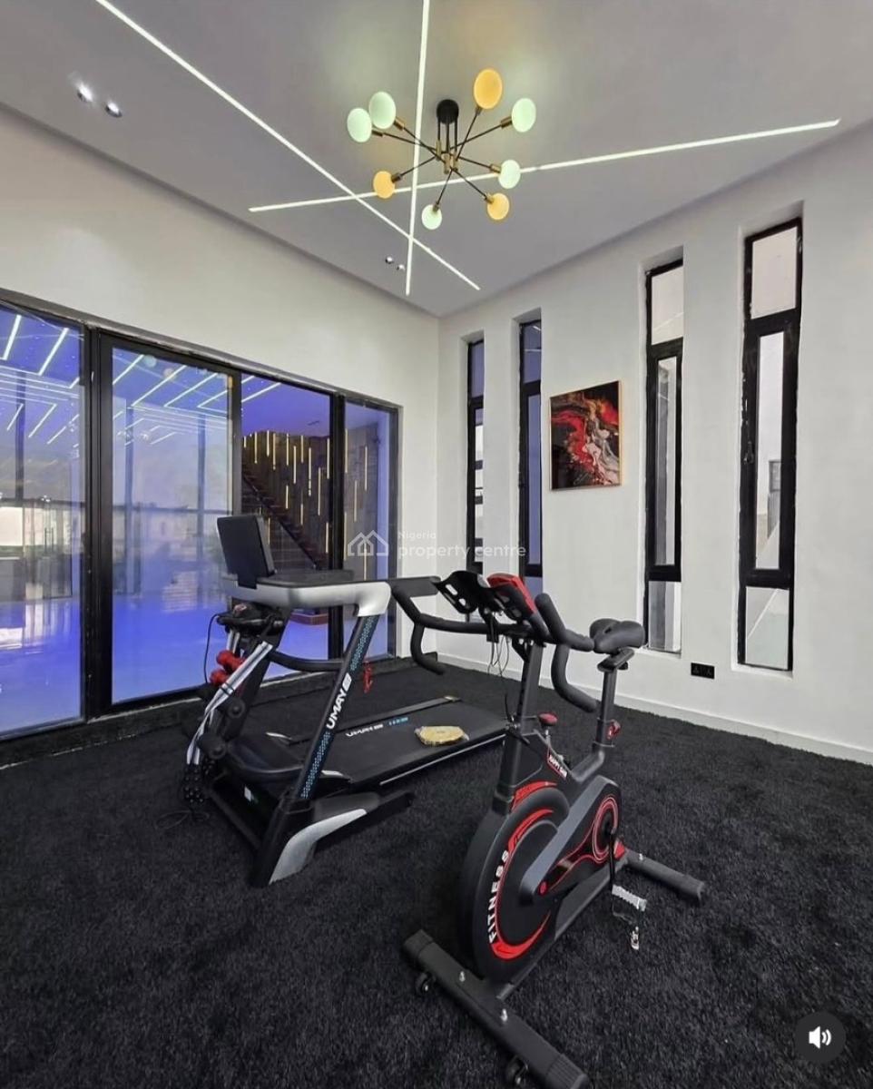 Gorgeous and Massive 5 Bedrooms Duplex with  a Bq, Gym and Pool, Ajah, Lagos, Detached Duplex for Sale