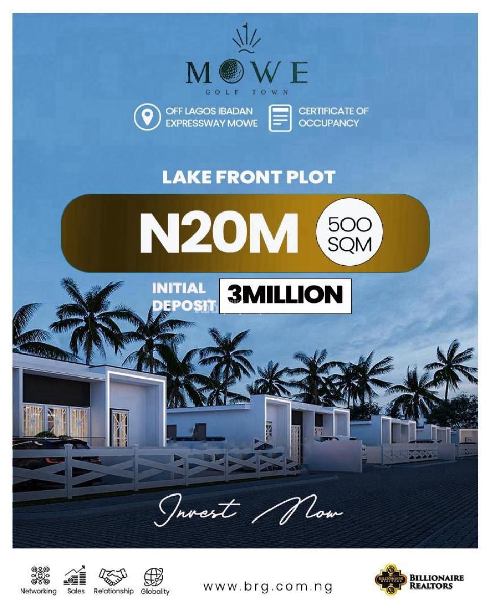 Luxury Bungalows, Mowe Golf Town, Off Lagos-ibadan Expressway, Mowe Town, Ogun, Detached Bungalow for Sale