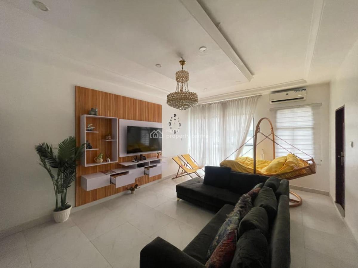 Furnished Luxury 2 Bedroom Apartment, Ilasan, Lekki, Lagos, Flat / Apartment for Rent