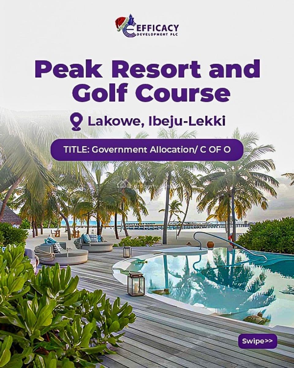 Government Allocation Plot of Land, Lakowe Golf, Lakowe, Ibeju Lekki, Lagos, Mixed-use Land for Sale