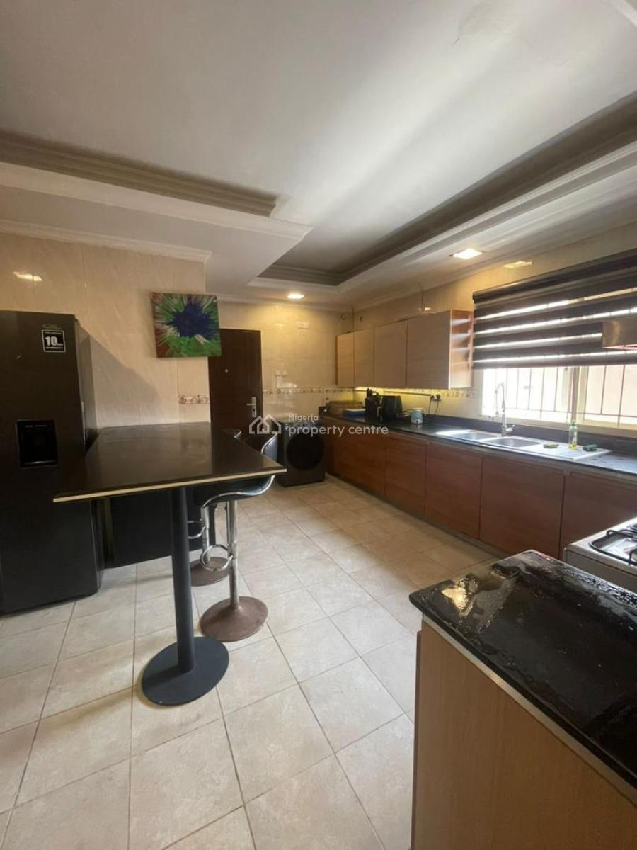 Self Serviced and Furnished 2 Bedroom Apartment Alone in Compound, Coastal Road, Lekki Right, Ikate, Lekki, Lagos, Flat / Apartment for Rent