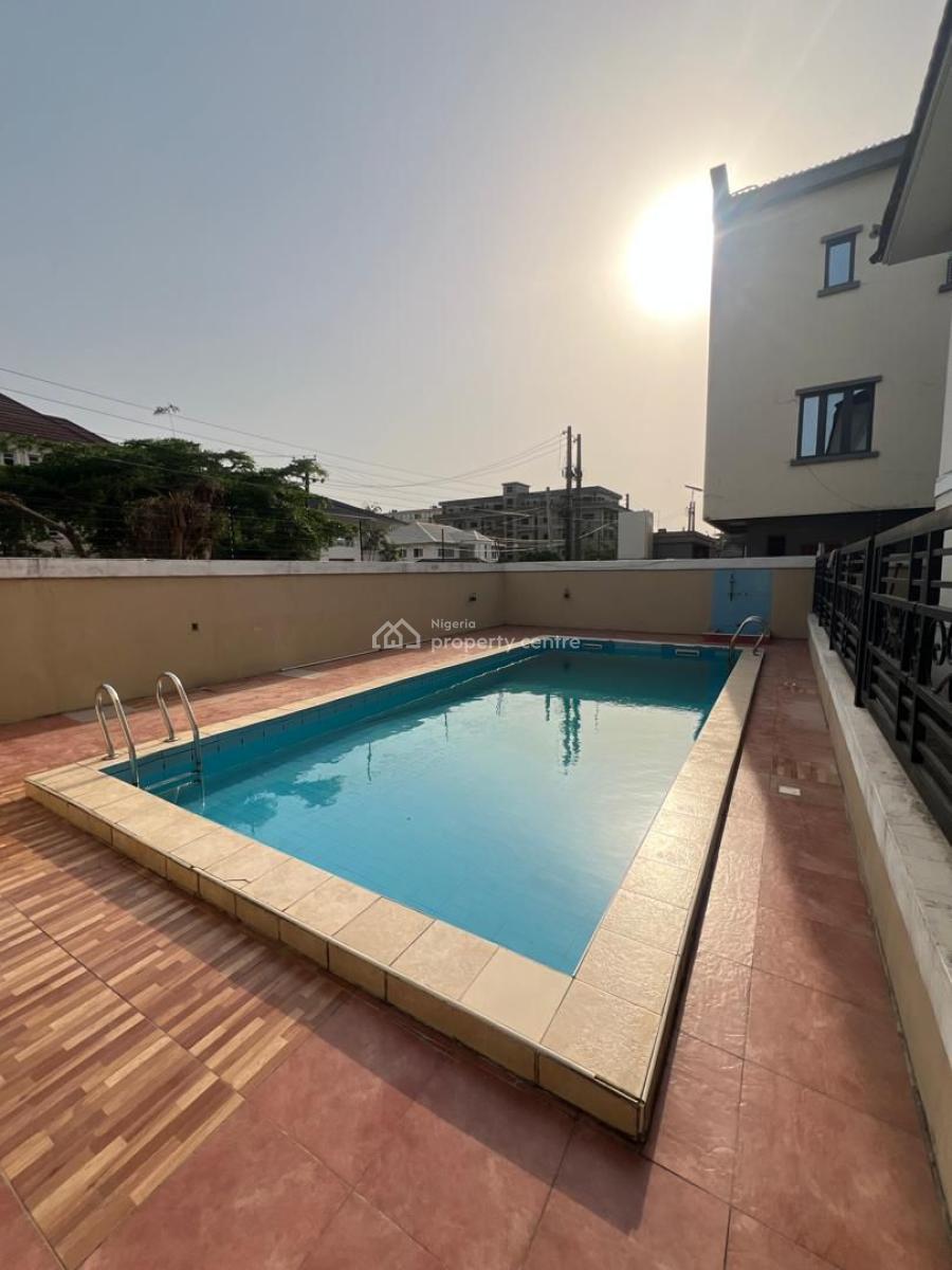 Well Maintained & Spacious 4 Bedroom Town House with Swimming Pool, Oniru, Victoria Island (vi), Lagos, Flat / Apartment for Rent