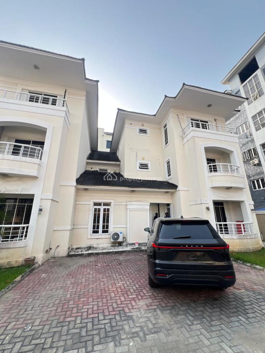Well Maintained & Spacious 4 Bedroom Town House with Swimming Pool, Oniru, Victoria Island (vi), Lagos, Flat / Apartment for Rent