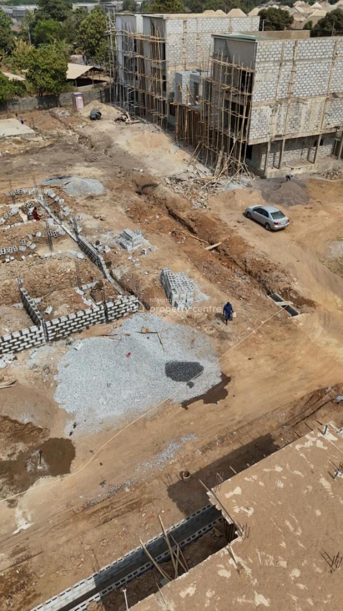 Luxury 3 Bedroom Semi-finished Duplex with Rofo, Sabon Lugbe, Lugbe District, Abuja, Semi-detached Duplex for Sale