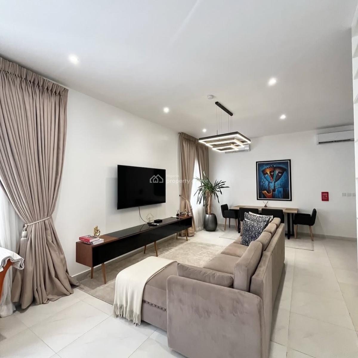 Fully Furnished 2 Bedroom Apartment with Gym, Old Ikoyi, Ikoyi, Lagos, Flat / Apartment for Rent