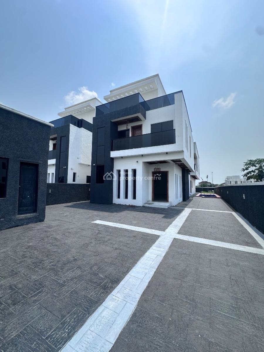 Contemporary Luxury 5 Bedrooms Detached House, Royal Garden Estate, Ajah, Lagos, Detached Duplex for Sale