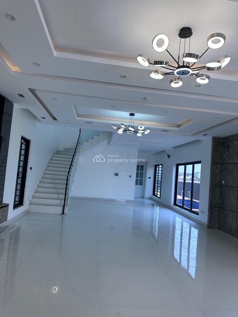Contemporary Luxury 5 Bedrooms Detached House, Royal Garden Estate, Ajah, Lagos, Detached Duplex for Sale