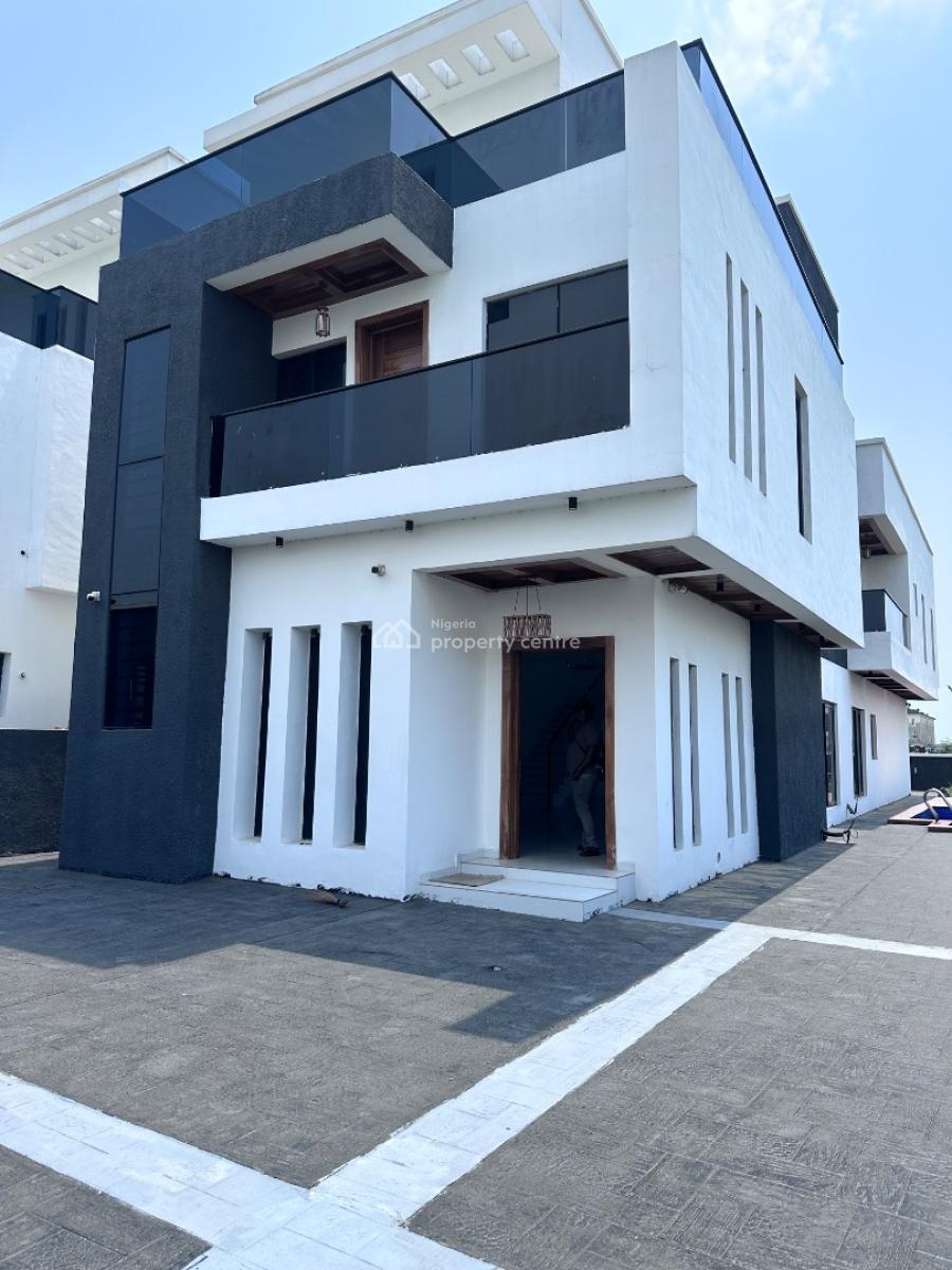Contemporary Luxury 5 Bedrooms Detached House, Royal Garden Estate, Ajah, Lagos, Detached Duplex for Sale