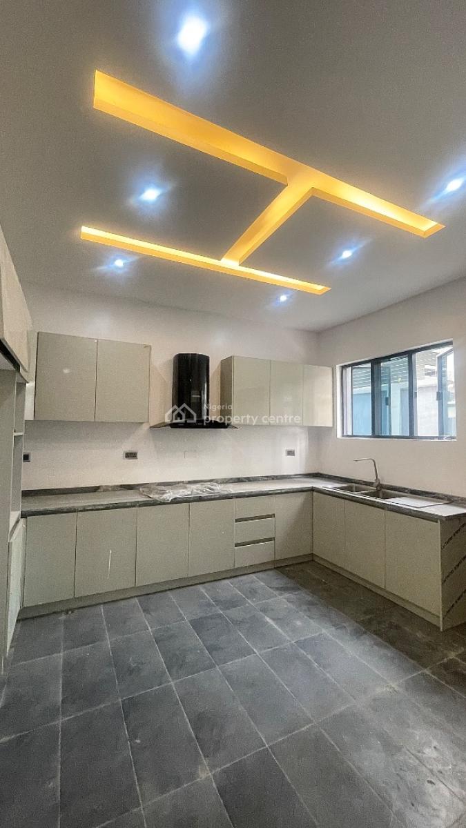 a Well Designed   5 Bedroom Terrace  with Bq + in a Lovely Mini Estate, Ilasan, Lekki, Lagos, Terraced Duplex for Sale