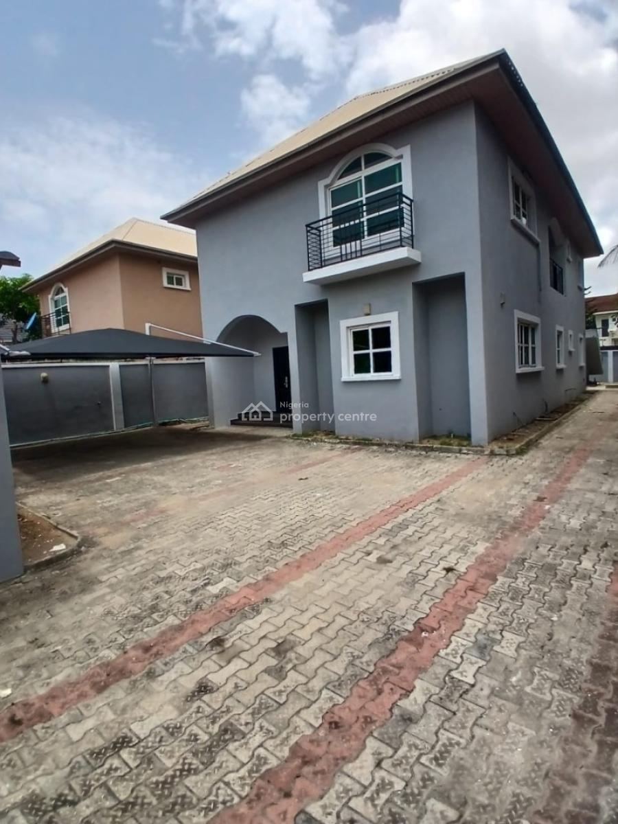 4 Bedroom Detached House with 2 Rooms Bq, Off Emmanuel Abimbola Cole, Lekki Phase 1, Lekki, Lagos, Detached Duplex for Rent
