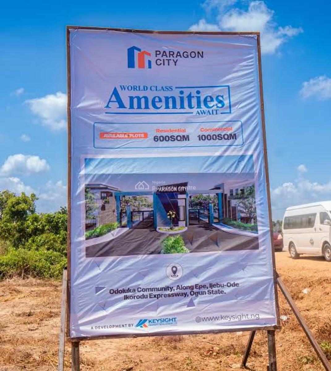 Invest in Plots of Land with C of O, Paragon City Phase Ii, Epe, Ijebu Ode, Ogun, Residential Land for Sale