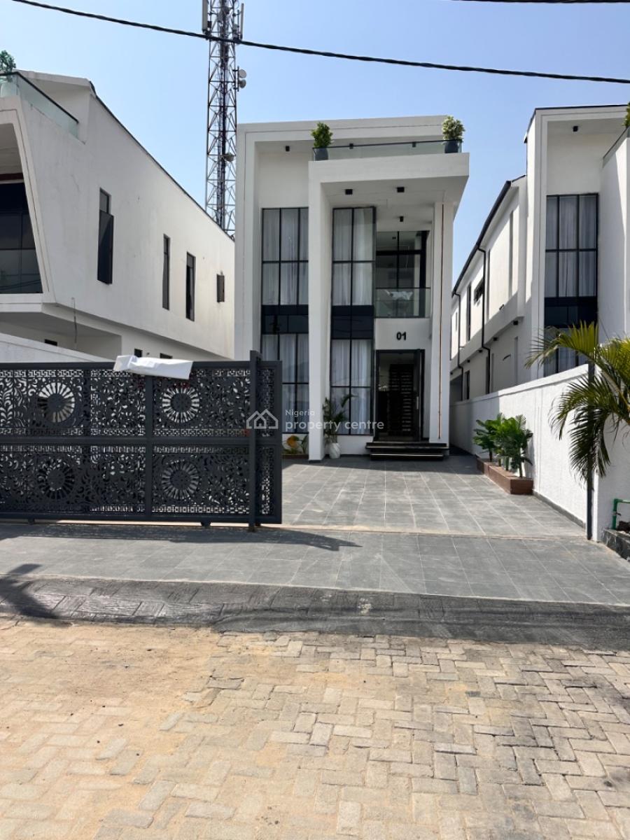 Solid 5bedroom Fully Automated House in Ikota, Ikota Axis, Lekki, Lagos, Detached Duplex for Sale