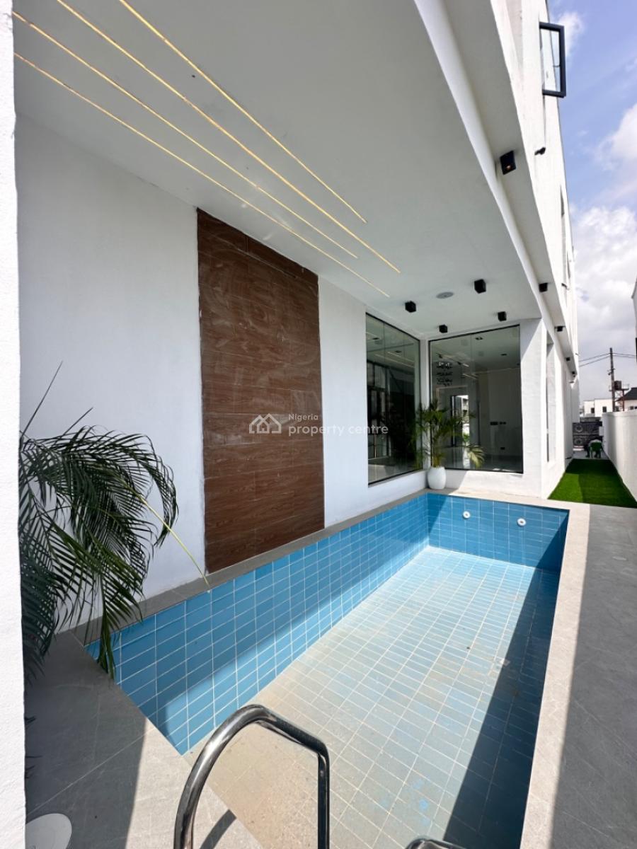 Solid 5bedroom Fully Automated House in Ikota, Ikota Axis, Lekki, Lagos, Detached Duplex for Sale