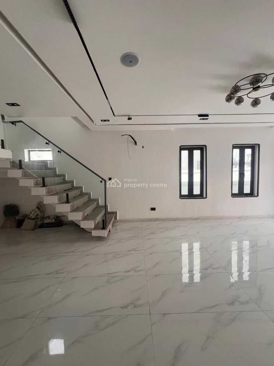 Neatly Built 4 Bedroom Semi-detached with Bq in a Secured Estate, Ikate, Lekki, Lagos, Semi-detached Duplex for Sale