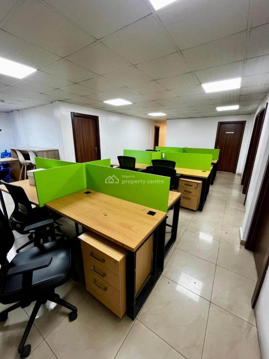 a Service Modern Office Space of 136.1sqm, Herbert Macaulay, Yaba, Lagos, Office Space for Rent