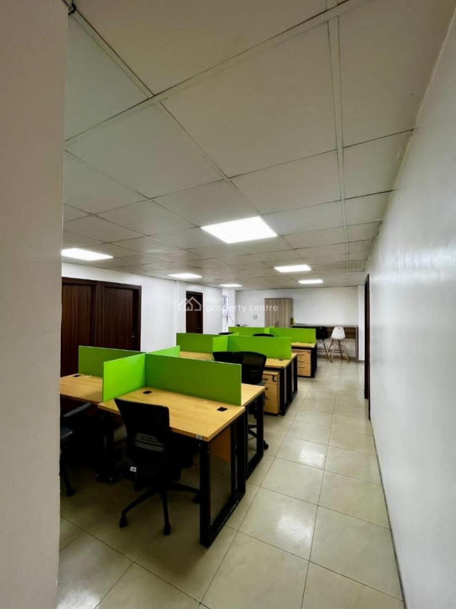 a Service Modern Office Space of 136.1sqm, Herbert Macaulay, Yaba, Lagos, Office Space for Rent