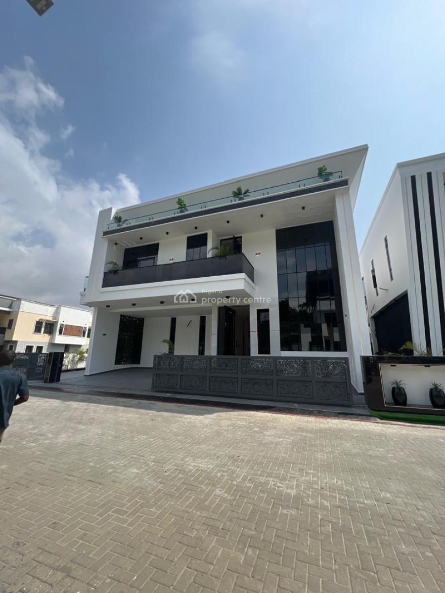 Luxury Built 5 Bedrooms, Chevron, Lekki, Lagos, Detached Duplex for Sale