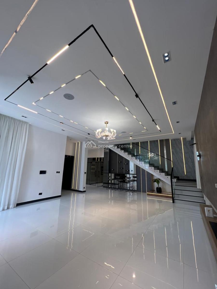 Luxury Built 5 Bedrooms, Chevron, Lekki, Lagos, Detached Duplex for Sale