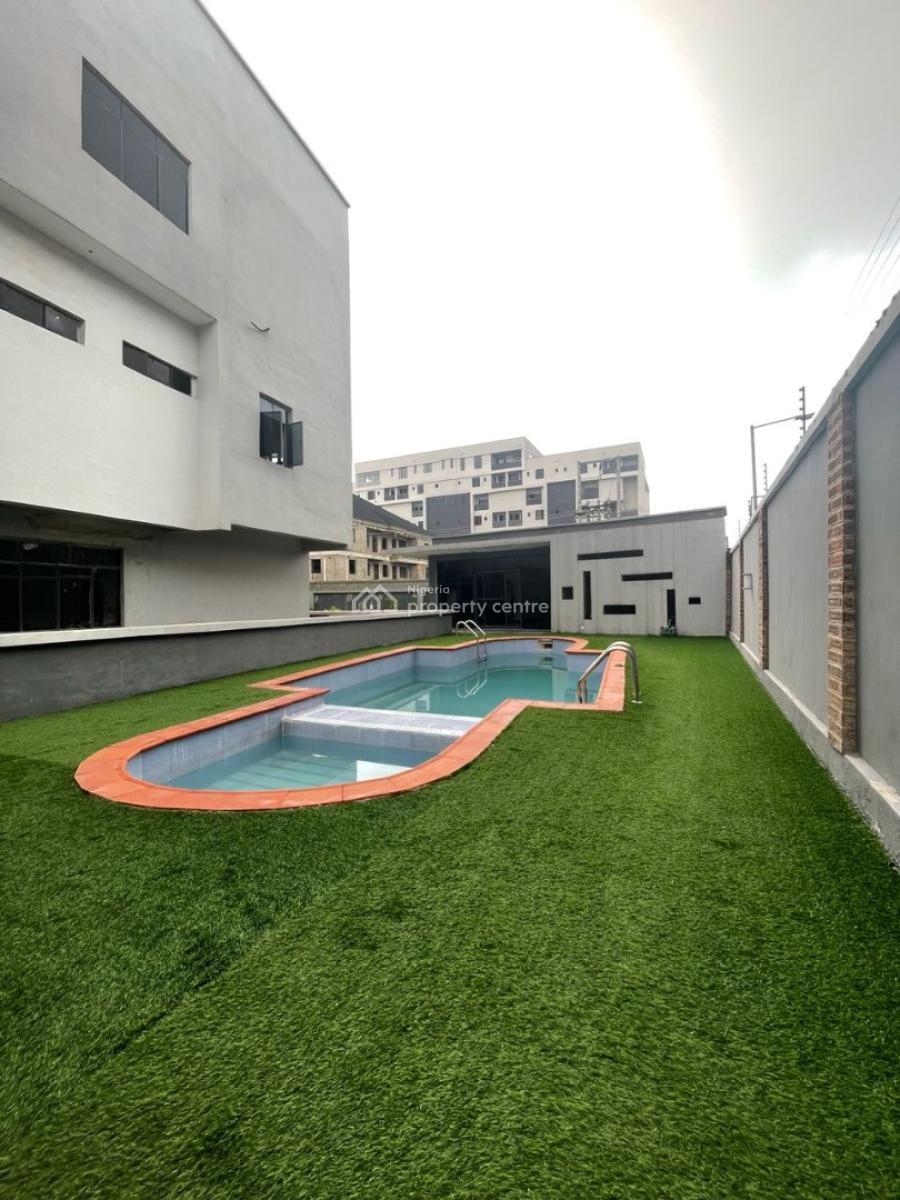 Fully Serviced 5 Bedrooms Semi Detached Duplex with Bq & Pool, Ikate, Lekki, Lagos, Semi-detached Duplex for Sale